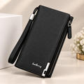 Formal PU Leather Clutch Bag for Women - Black