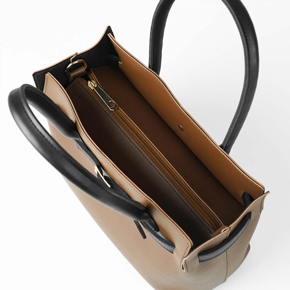 Women's 3-Piece Handbag Set – Handbag, Pouch, Clutch & Long Strap